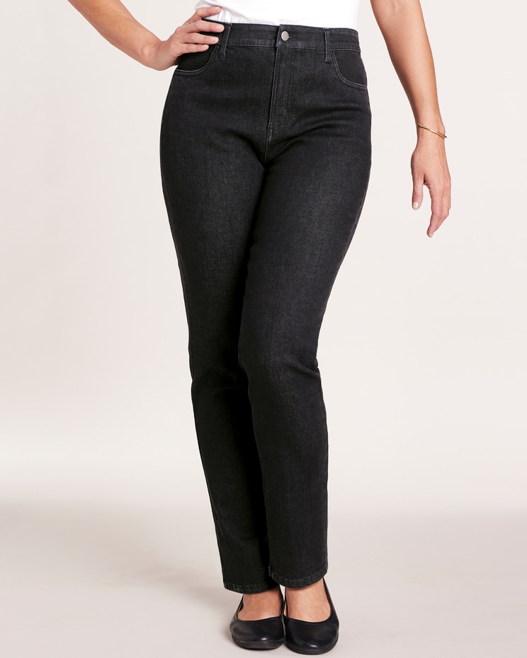 DenimEase Back-Elastic Jeans image number 1