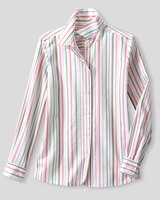 Foxcroft® Mixed Stripe Non-Iron Shirt thumbnail number 2