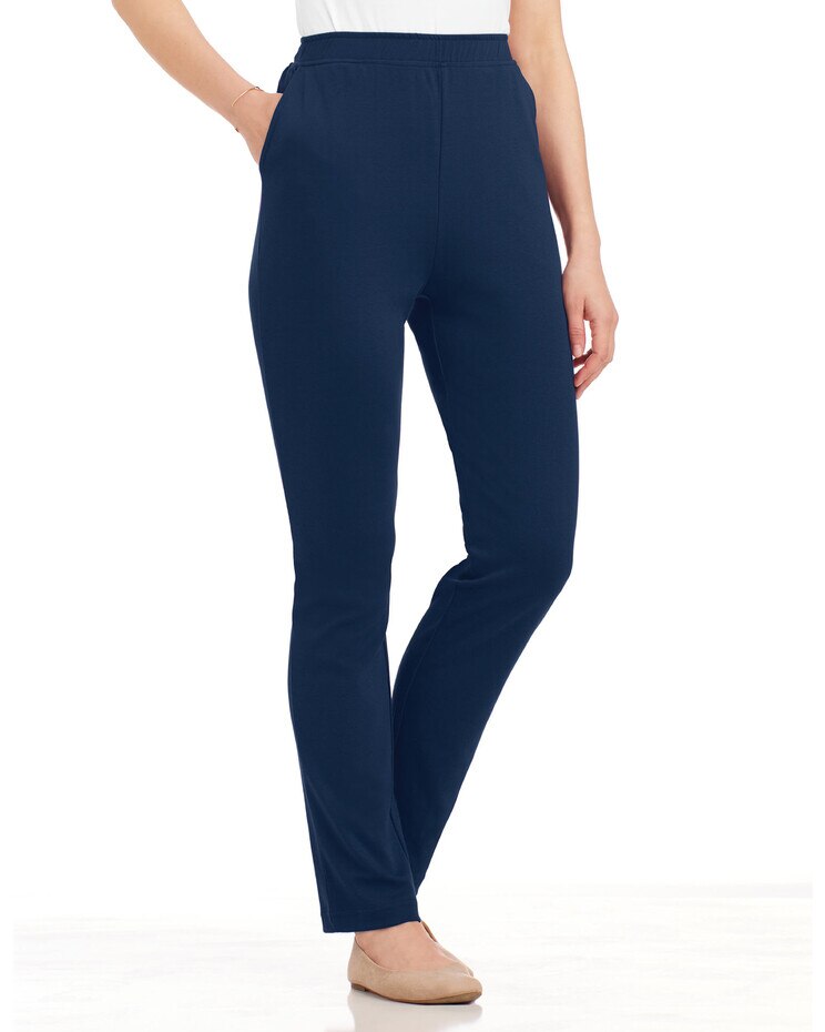 Essential Knit Tapered Leg Pants | Blair