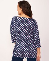 Side Inset Boat Neck Sweatshirt thumbnail number 4
