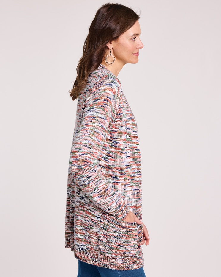 Marled Cardigan Sweater image number 2
