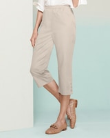 Classic Comfort® Pull-On Capris thumbnail number 1