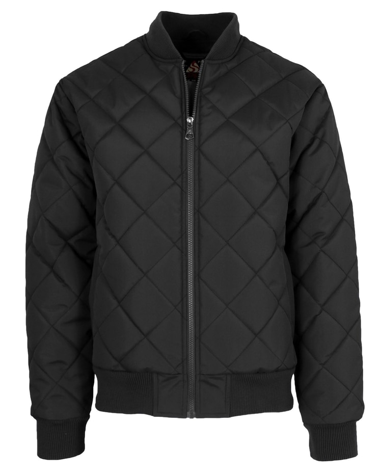 Spire By Galaxy Men's Quilted Bomber Jacket image number 1