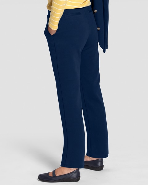 Newport Seamed Pull-On Pants