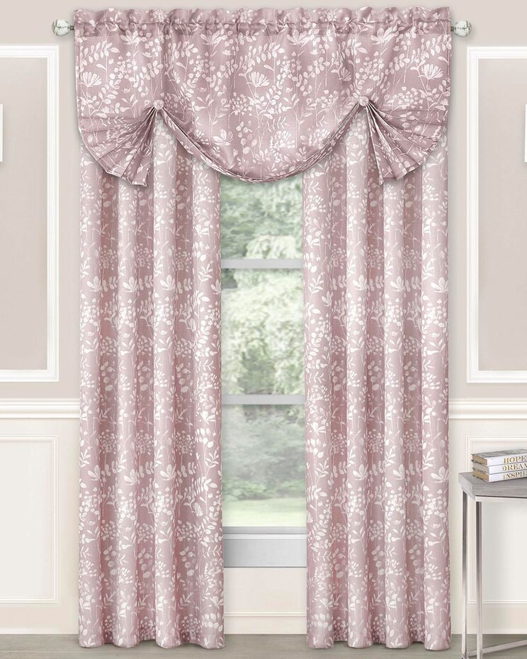 Charlotte Rod Pocket Window Curtain Valance image number 2
