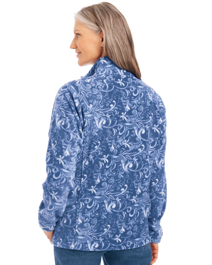 Printed Scandia Fleece Jacket image number 2