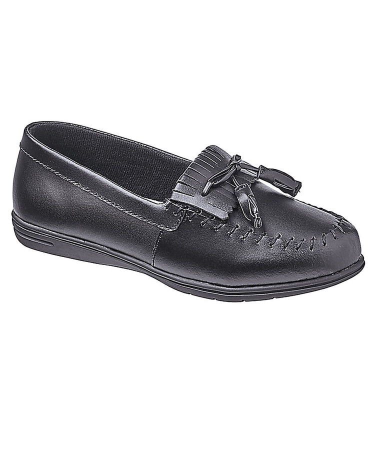 Dr. Max™ Leather Kiltie Tassel Loafers image number 1