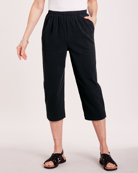 Crinkle Calcutta Cloth Capris