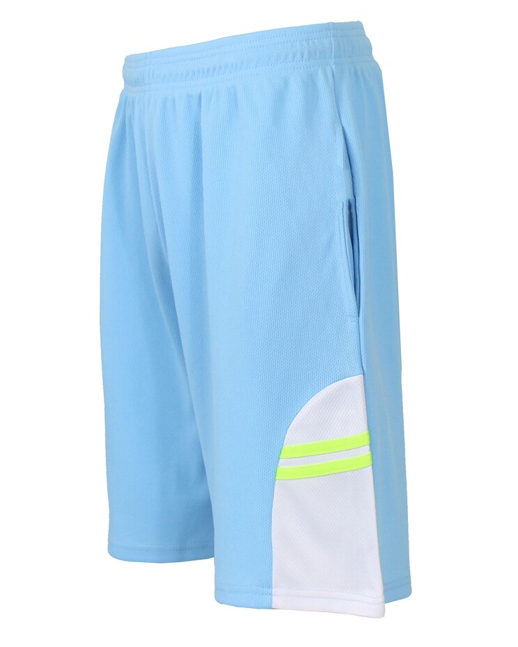 Galaxy By Harvic Men's Slim Fit Moisture Wicking Mesh Shorts With Side Carve Design image number 1