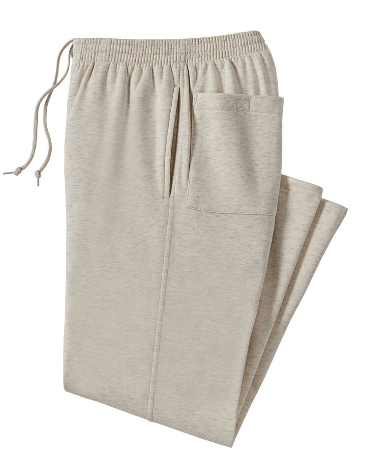 Haband Men’s Classic Cuff Fleece Pants image number 1