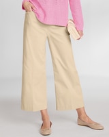 SlimSation® Wide-Leg Cropped Pants thumbnail number 1