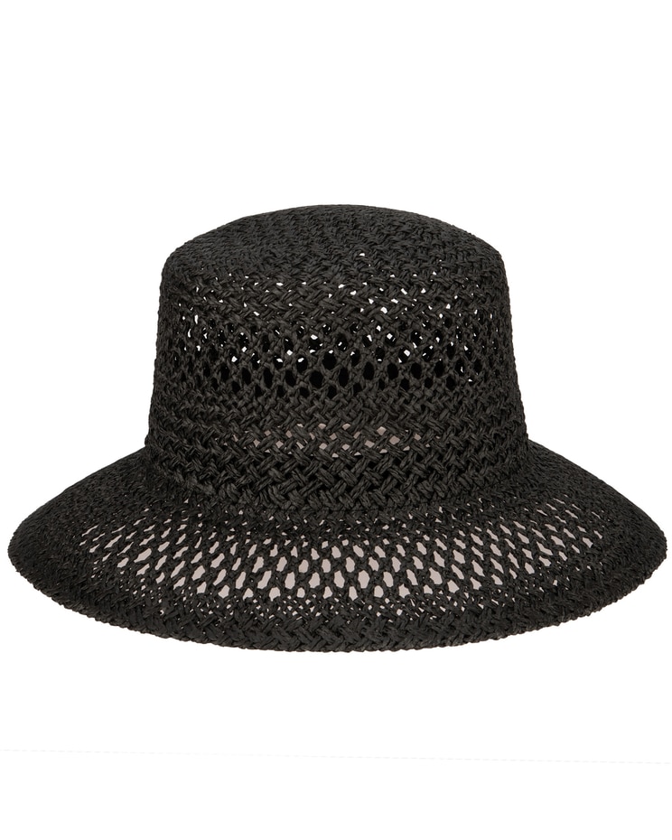 In The Clouds - Woven Paper Bucket Hat W/Ventilation image number 1
