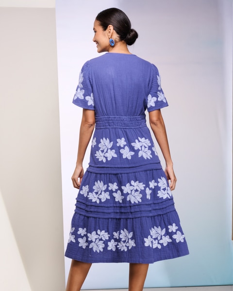 Easy Breezy Embroidered Dress