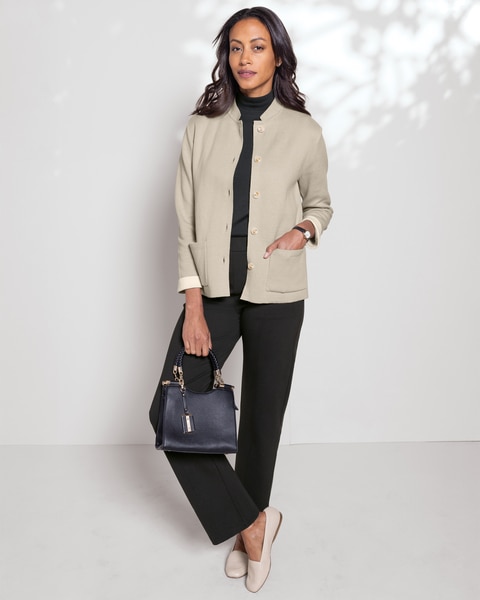 Bayside Cotton Sweater Blazer