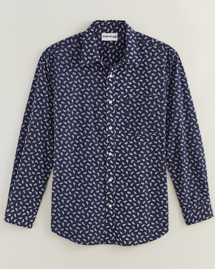 John Blair® Classics Long-Sleeve Shirt image number 1