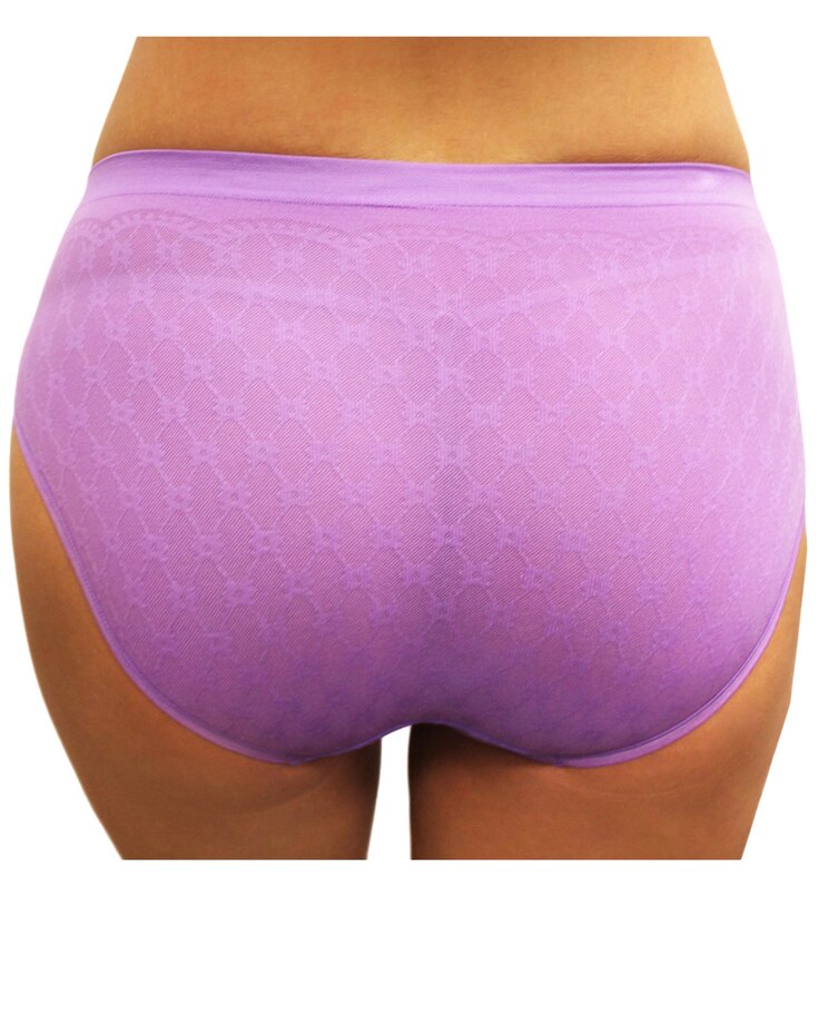 Seamless Jacquard Light-Weight Panty 4Pack image number 2