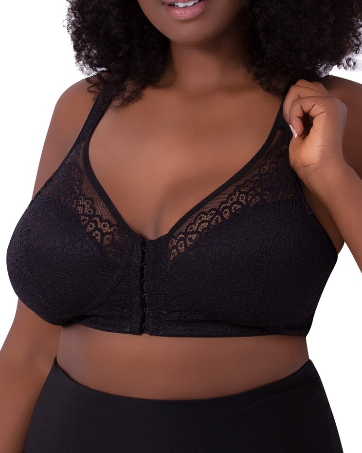 Leading Lady  Lora Back Smoothing Lace Bra image number 1