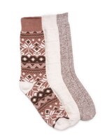 MUK LUKS Boot Socks 3pr thumbnail number 1