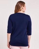 Border Print Floral Tunic thumbnail number 3