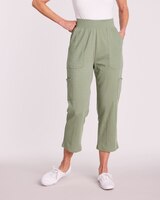 Essential Knit 6 Pocket Capris thumbnail number 1