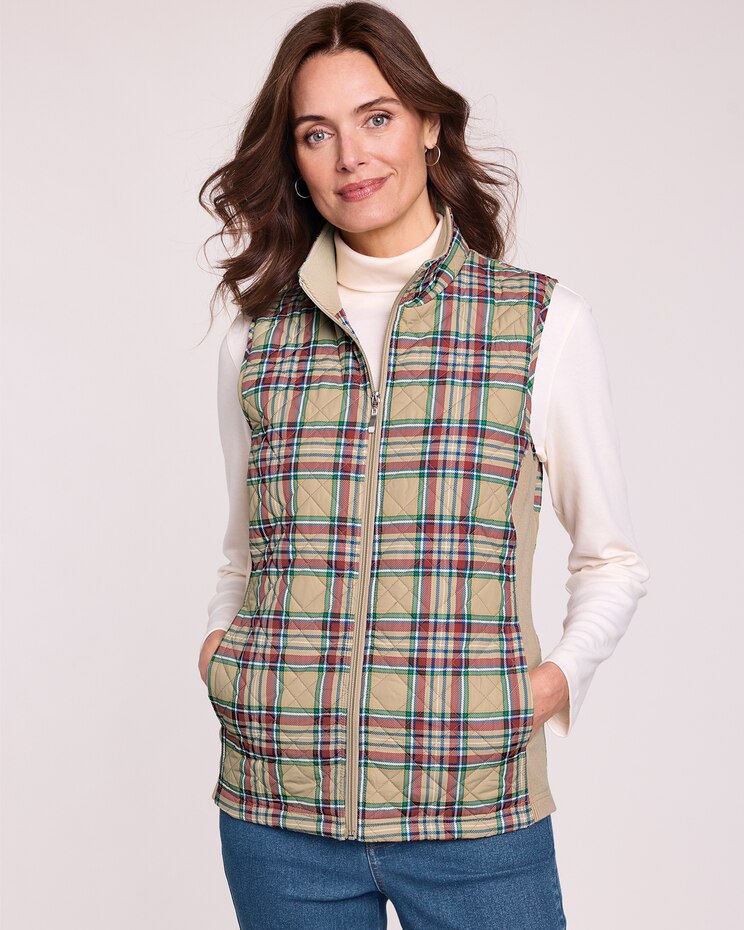 Quilted Vest image number 1