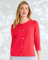 Bayside Cotton Seaside-Buttons Cardigan thumbnail number 1