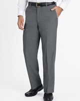 John Blair Signature Relaxed-Fit Plain-Front Dress Pants thumbnail number 1