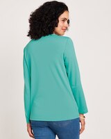 Essential Knit Paisley Print Top thumbnail number 2