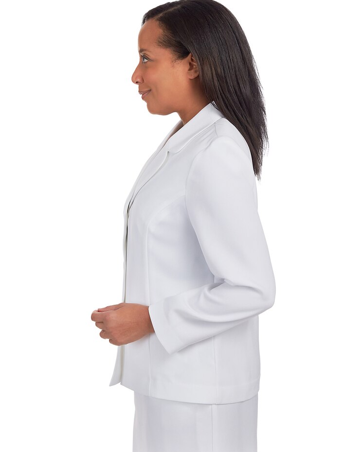 Alfred Dunner® Classic Fitted Blazer Jacket image number 7