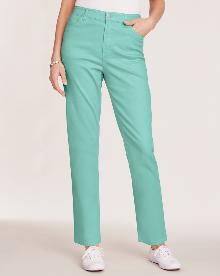DenimEase Back-Elastic Jeans image number 1
