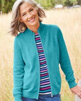 Zip-Front Cardigan thumbnail number 1