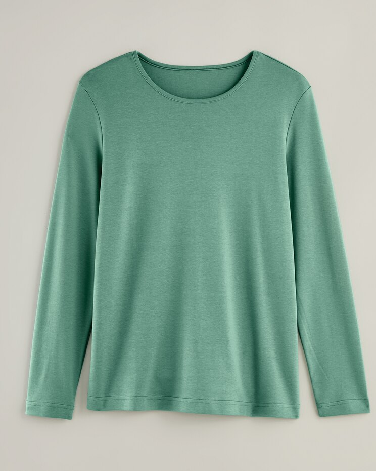 Essential Knit Long Sleeve Tee | Blair
