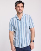 John Blair® Short Sleeve Gauze Camp Shirt thumbnail number 1