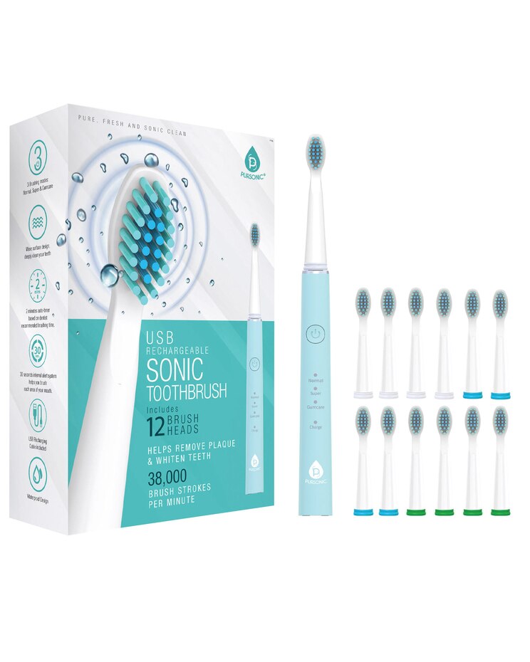 USB Rechargeable Sonic Toothbrush image number 1
