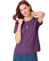 Short-Sleeve Stretch Tee thumbnail number 1