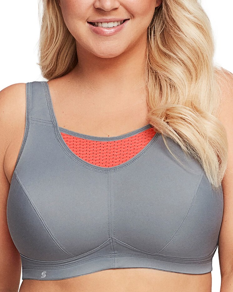 Glamorise Full Figure Plus Size No-Bounce Camisole Elite Sports Bra Wirefree image number 1