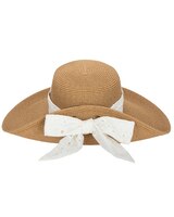 Womens Ultrabraid Fold Back Bow Sun Hat thumbnail number 5