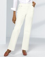DreamFlex Color Pull-On Relaxed Straight Leg Jeans thumbnail number 1