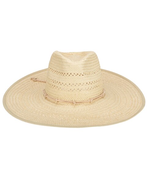 Nori - Paper Weave Wide Birm Rancher Hat
