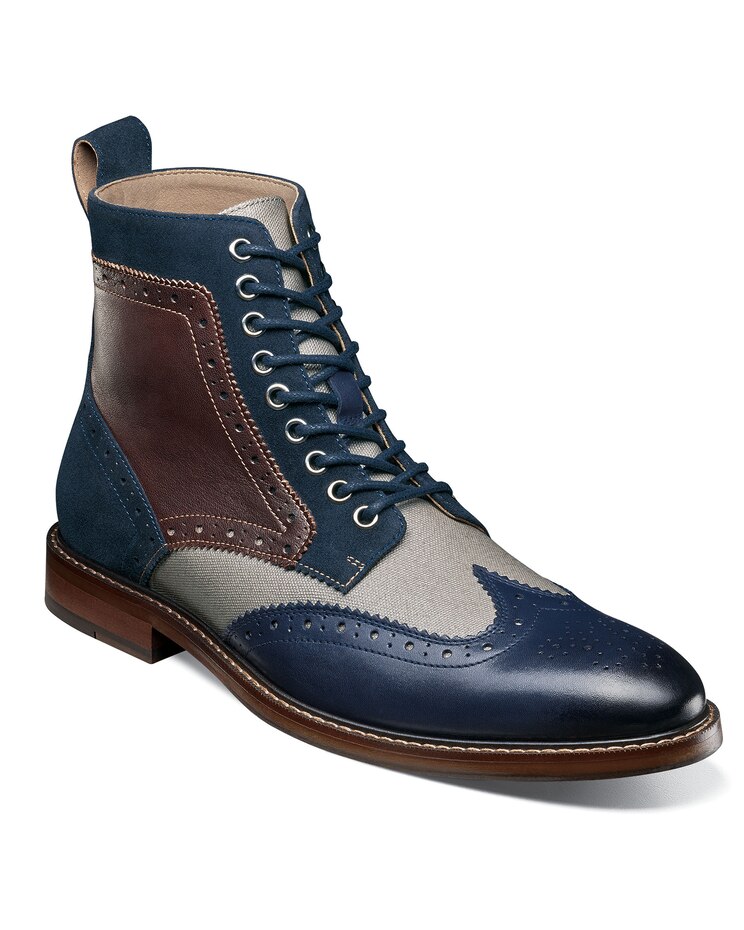 Stacy Adams Finnegan Wingtip Lace Boot image number 1