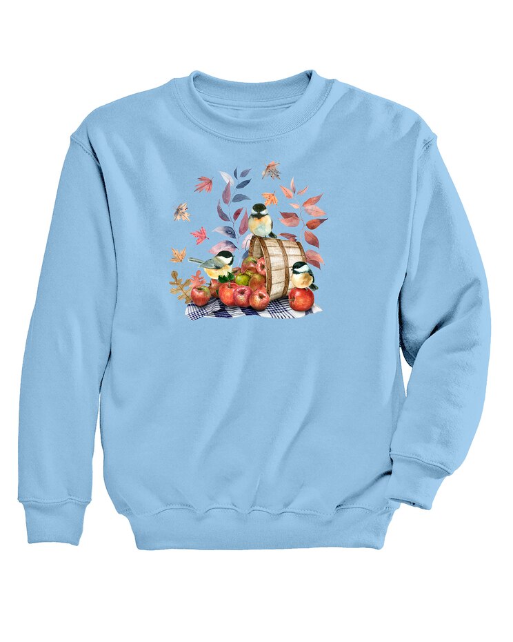 Apple Basket Graphic Sweatshirt image number 1