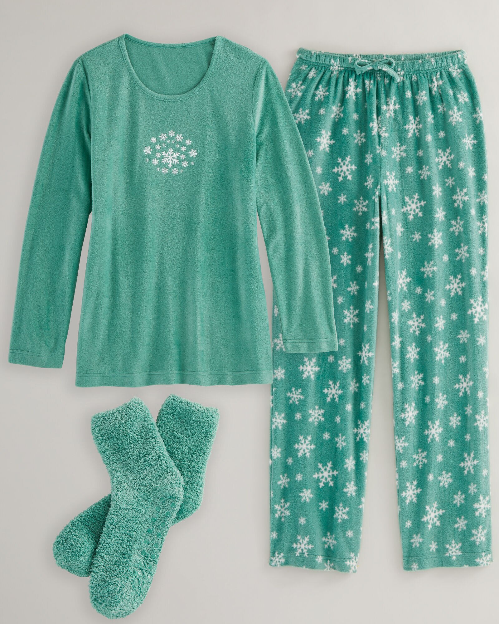 3 Piece Novelty Pajama Set