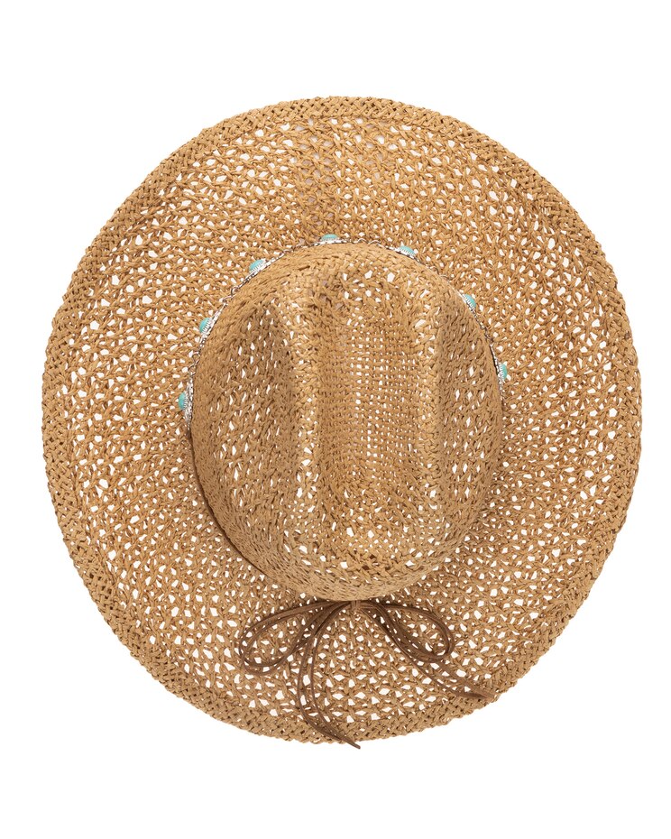 Coastal - Open Weave Cattleman Crease Cowboy Hat image number 5