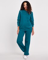 Embroidered Button Front Fleece Set thumbnail number 5