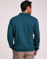 John Blair® Supreme Fleece Polo thumbnail number 3