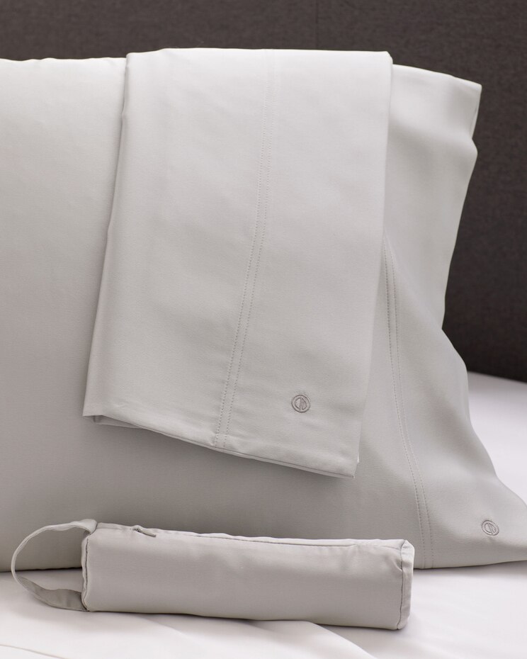 Satin Standard Travel Pillowcase Pair image number 1