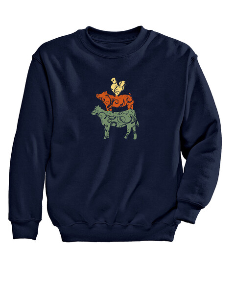 Farm Stack Graphic Sweatshirt