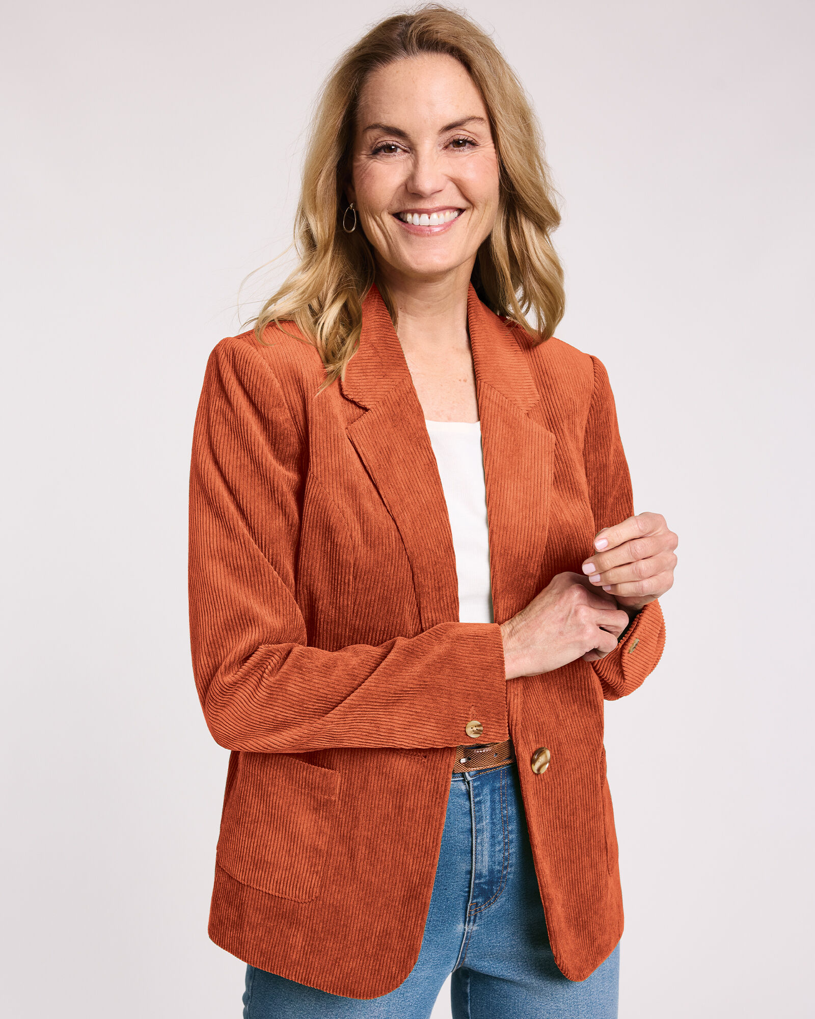 Corduroy Blazer