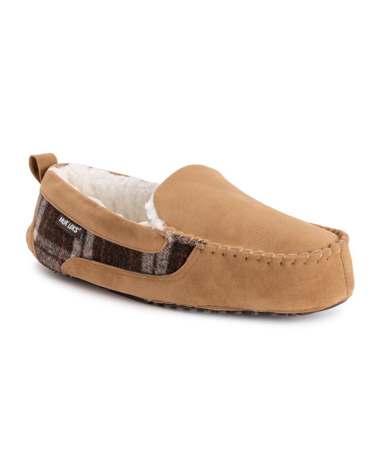 Muk Luks Emmett Faux Suede Slipper image number 1
