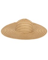 Mixed Paper And Gold Lurex Ultrabraid Floppy Hat thumbnail number 1